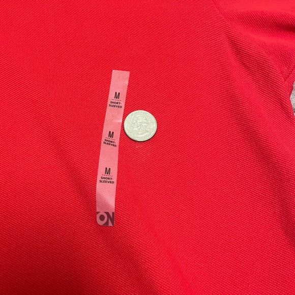 NWT Old Navy Short Sleeve Pique Cotton Polo defect - Picture 7 of 8